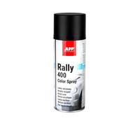 APP Rally 400 Color Spray - Bombe de peinture noir mate | Peinture acrylique en spray | Bombe peinture noir mat pour toutes les surfaces avec une haute couverture | 400 ml