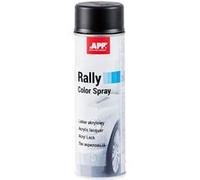Bombe de peinture - Noir - Mat - Acrylique - Toutes surfaces - APP Rally 500ml