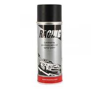Bombe De Peinture - Noir Mat - Racing - Tôle - Métal - Plastique - 400ml