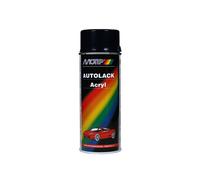 Bombe De Peinture Noir Métallisé Motip M51021 400 Ml