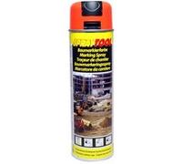 Bombe de peinture - Orange fluo - Marquage - Repérage - Traceur de chantier - 500ml