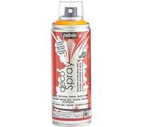 PEBEO - Peinture Acrylique en Spray - Pour la Décoration Multi Supports en Intérieur et Extérieur - Base Eau, Faible Odeur - 200 ml - Finition Phosphorescent - Coloris Orange Fluo