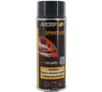 Motip – Bombe de peinture Sprayplast 396540 – Carbone brillant élastomère pelable