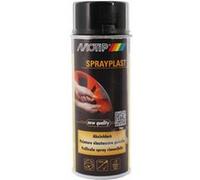 Bombe de peinture pelable - Sprayplast - noir brillant - Motip Noir