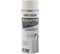Bombe de peinture pour radiateur - Blanc satiné - Résistant chaleur - 400ml - Dupli-color