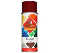 Bombe de peinture - Pourpre - RAL3004 - Brillant - Décoration - Tous supports - Hit Color - 400ml