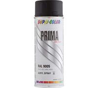 Peinture en aérosol PRIMA mat RAL9006 400 ml, noir mat (par 6 )