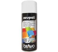 Bombe de peinture professionnelle Nespoli effet satiné blanc neige Blanc G