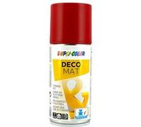Bombe de peinture - Rouge feu - RAL 3000 - Mat - Tous supports - Loisirs créatifs - 150ml