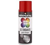 SINTO - Bombe Peinture Idéespray Les Tendances - Rouge Feu Brillant - Aérosol 400 ML