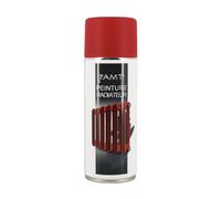 Bombe de peinture - Rouge mat - Pour radiateur - Décoration - 330ml - AMT