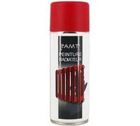 Bombe de peinture - Rouge mat - Pour radiateur - Décoration - 330ml - AMT Rouge