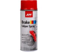 APP Brake Caliper Spray Peinture etrier de frein rouge | Peinture thermique pour les plaquettes de frein de la voiture résistante à la chaleur jusqu'à 110° | Rouge | 400 ml