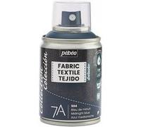 Bombe de peinture - Tissus - Textile - Bleu de minuit - Sans solvant - Pébéo - 100ml Bleu