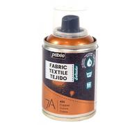 Pébéo - Peinture en Spray pour Textiles 7A Spray - Tissus Naturels et Synthétiques - Base Eau - Sans Solvant - Résistante au Lavage Machine - Peinture sur Tissu Pébéo Couleur Cuivre