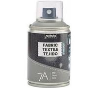 Bombe de peinture - Tissus - Textile - Gris clair - Sans solvant - Pébéo - 100ml NA G