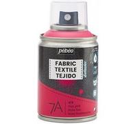 Bombe de peinture - Tissus - Textile - Rose fluo - Sans solvant - Pébéo - 100ml NA G