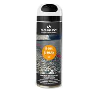 Bombe de peinture - Traceur de chantier SOPPEC blanc s mark 3-6 mois - 141900