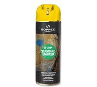 Bombe de peinture - Traceur forestier non fluorescent jaune 1-2 ans standard marker SOPPEC - 131902o
