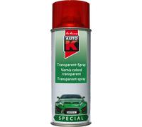 Auto K Vernis Translucide Coloré Bombe Aérosol Spray de Vernis Coloré pour Teinter Toutes Surfaces - Noir - 400 ml - Ref 233117