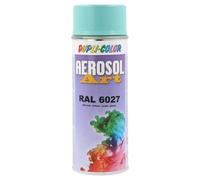Bombe de peinture - Vert clair - RAL 6027 - Brillant - Tous supports - Aérosol Art