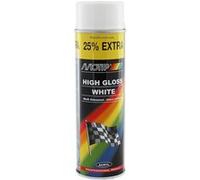 Motip Peinture Rallye – Blanc brillant – 500 ml