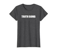 Bombe de vérité T-Shirt, Femme, Chiné Foncé, S