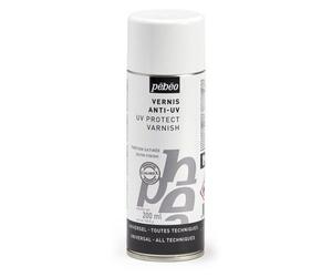 Bombe De Vernis - Anti-Uv - Transparent - Satiné - Tous Supports - Pébéo - 200ml
