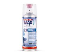 Bombe de vernis - Transparent - Satiné - Bi-composants - Auto/moto - SprayMax -