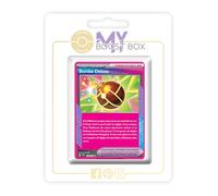 Bombe Deluxe 134/142 Dresseur High-Tech Holo - Myboost X Écarlate et Violet 7 Couronne Stellaire - Coffret de 10 Cartes Pokémon Françaises