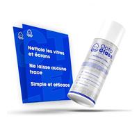 Bombe Mousse Nettoyant Pare-Brise & Vitres 500ml : Anti-Buée, Déperlant Pluie, Anti-Givre, Hydrophobe, Nettoyeur Intérieur & Extérieur, Voiture & Salle de Bain