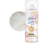 Bombe Paillette Cheveux et Corps | 120 Ml Spray Paillette | Spray Pailleté Polyvalent À Séchage Rapide pour Vetement et Peau