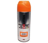 Bombe peinture brillante - orange pastel RAL2003 - 400 mL
