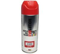 Bombe peinture brillante - rouge RAL3001 - 400 mL