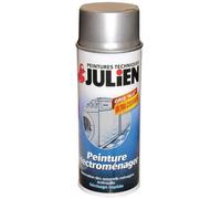 Julien Peinture Aérosol pour Electroménagers - Gris Alu Brillant 400ml