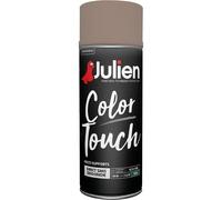 Julien Peinture Aérosol Intérieure et Extérieure Color Touch en Phase Aqueuse - Taupe Satin - 400ml