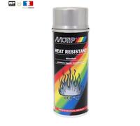 Bombe peinture MOTIP Haute Température 400 ML 800 ° C Couleur Argent (04032)