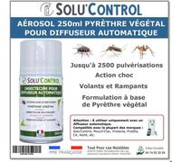 Bombe pour diffuseur avec pyrèthre végétal - Aérosol de 250ml