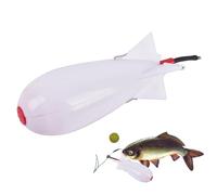 Bombe Spod De Pêche, Spomb Peche Carpe, Mangeoire De Pêche En Cage À Carpe,Conteneur D'appât Flottant Pour Carpe, Lanceur De Flotteur De Cage D'appât De Pêche Pour Leurres De Natation Swimbait