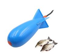 Bombe Spod De Pêche, Spomb Peche Carpe, Mangeoire De Pêche En Cage À Carpe,Conteneur D'appât Flottant Pour Carpe, Lanceur De Flotteur De Cage D'appât De Pêche Pour Leurres De Natation Swimbait
