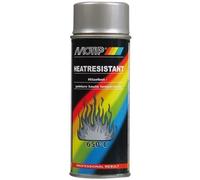 bombe spray peinture motip argent haute température 800° échappement 04032