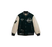 Bomber Ã Ã©cussons femme Superdry Surplus Vert L