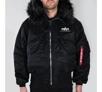 Bomber Ã capuche Alpha Industries 45P Custom Noir 2XL