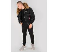 Bomber à capuche Alpha Industries 45P Custom Noir S