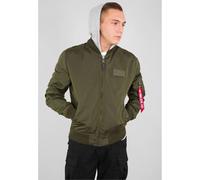 Bomber Ã capuche Alpha Industries MA-1 TT Vert M
