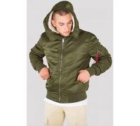 Bomber à capuche Alpha Industries MA-1 Vert S