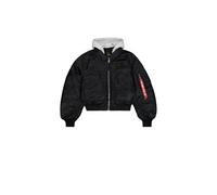 Bomber à capuche femme Alpha Industries CWU-45/P Noir S