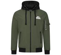 LONSDALE Veste mi-saison olive / noir / blanc, Taille XXL