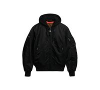Bomber Ã capuche Superdry MA1 Noir S