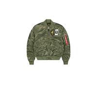 Alpha Industries MA-1 Black Devils Bomber Veste pour homme Sage-Green M